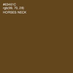 #63461C - Horses Neck Color Image